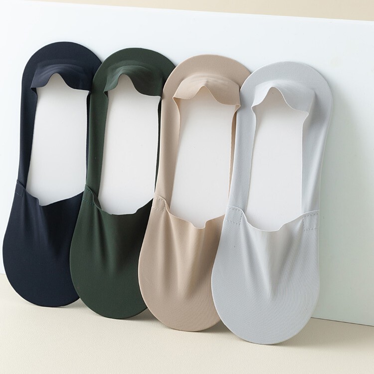 Invisible Socks Men's Boat Socks Summer Thin Sweat-Absorbing Deodorant Cotton Men's Socks Men's Wear Leather Shoes Foot Socks Non-slip Men's Invisible Socks Men's Boat Socks Summer Thin Sweat-Absorbing Deodorant Cotton Men's Socks Men's Wear Leather Shoes Foot Socks Non-slip Men's