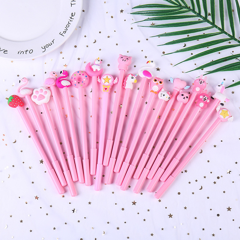 Cute Style 1 Set Cartoon Learning Plastic Cute Gel Pen