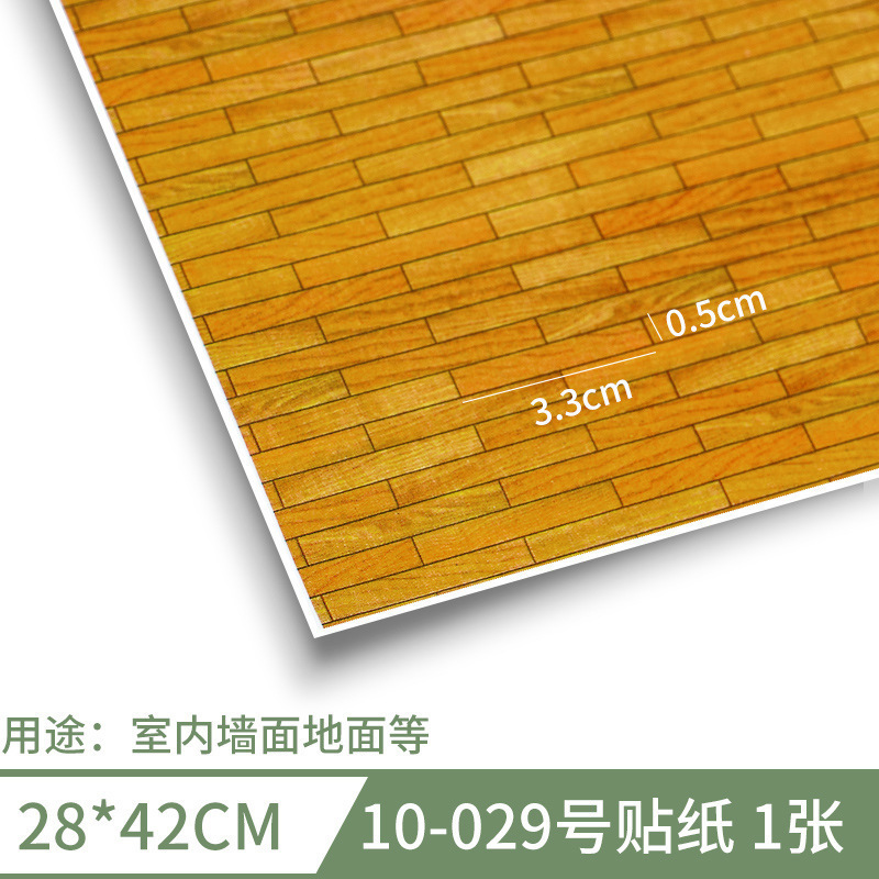 Sticker Wallpaper House Building Model Production Scenes Sandart Sticker Materials Bowl Background Paper A3 Room A3