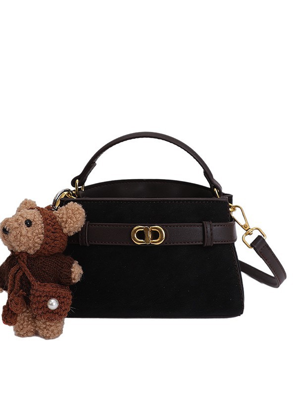 Bolso de mano de alta sensación 2026 nuevo retro esmerilado bolso cuadrado simple nicho bolso de mujer casual