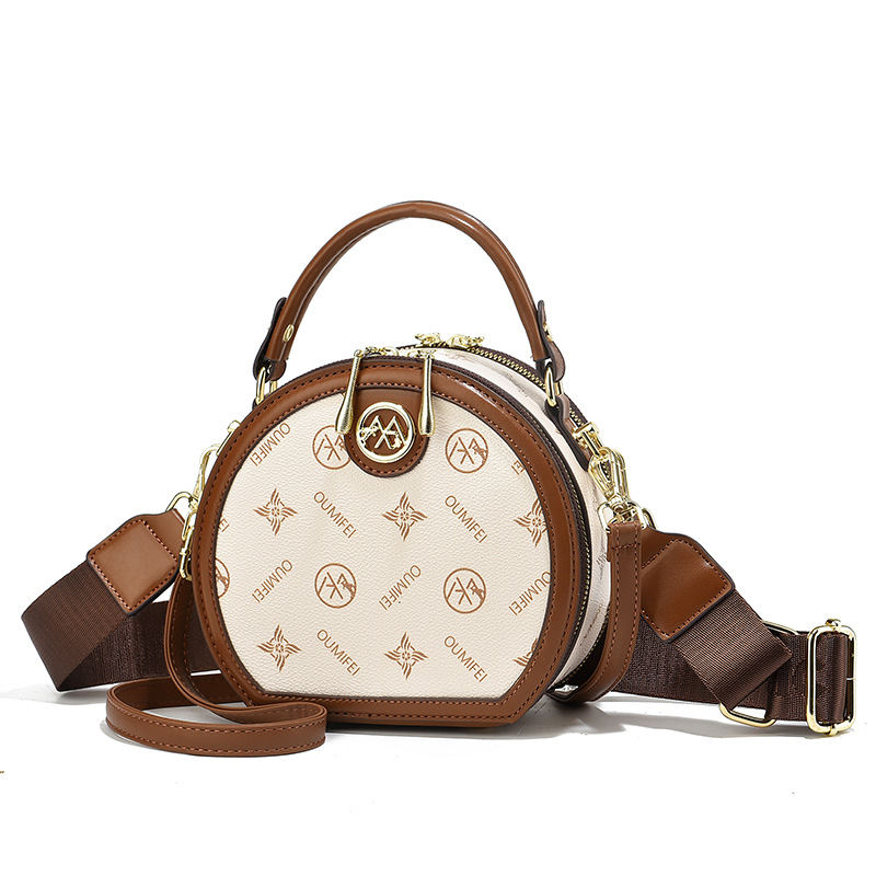 Fabricante nuevo bolso de comercio exterior mujer textura de hombro oblicuo bolso para mujeres 2025 bolso de mano de moda coreano