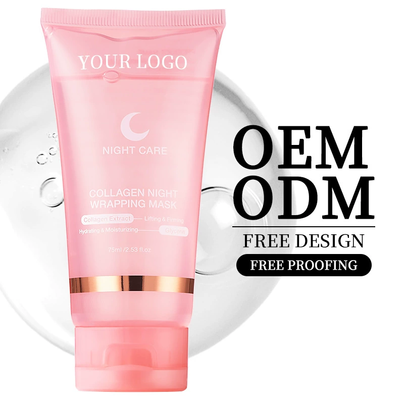 Эксклюзивная трансграничная горячая маска без логотипа, увлажняющая, очищающая и питающая кожу, маска для лица