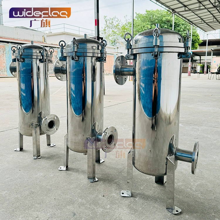 304316L из нержавеющей стали мешок фильтр для очистки воды большой расход промышленного класса тканевый мешок фильтр оборудование производитель