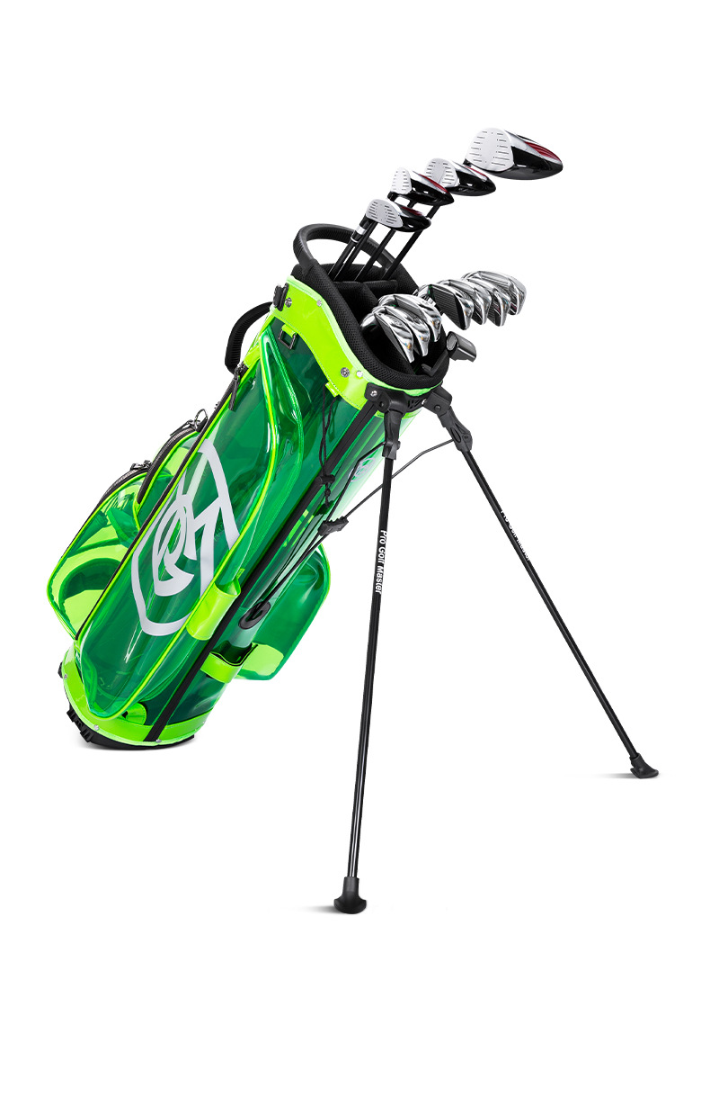 Túi đựng gậy golf PGM trong suốt chống nước, kiểu dáng Hàn Quốc, 127x31x36 cm — Túi bóng giá đỡ QB131 tùy chỉnh chi tiết 15