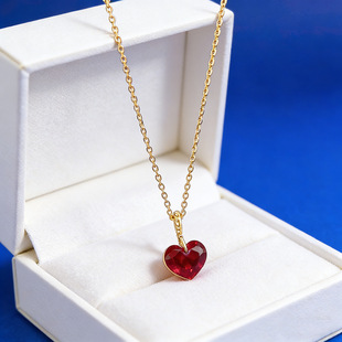 �x֮���錚 �¿�S925�y�7*7mm��Ѫ�t���ε����ճ�ͨ������������