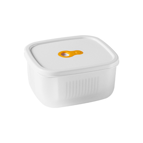 Brown rice divided frozen lunch box, multi-grain fat-reducing box, food-grade fresh-keeping box, drained mini fresh-keeping lunch box