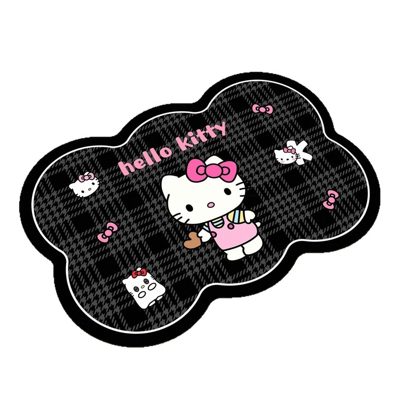 Hellokitty猫浴室洗手间吸水防滑速干易打理洗漱间进门脚垫耐磨|undefined