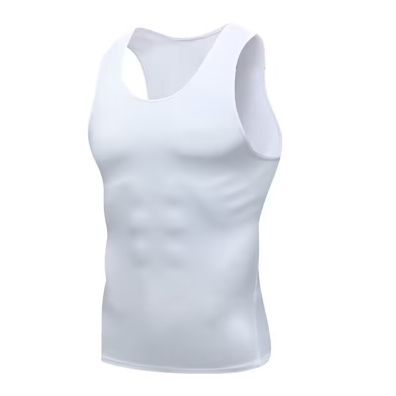 Basketball Compression Vest Men's 2026 New Summer American-Style Sleeveless Sports Quick-Drying Clothing Running Fitness Tights Basketball Compression Vest Men's 2026 New Summer American-Style Sleeveless Sports Quick-Drying Clothing Running Fitness Tights