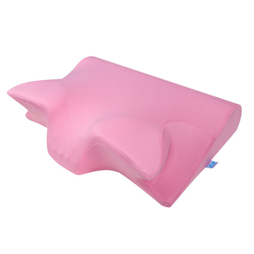 Memory pillow cervical vertebra pillow neck pillow slow rebound memory foam pillow core butterfly high pillow memory pillow pillow case wholesale
