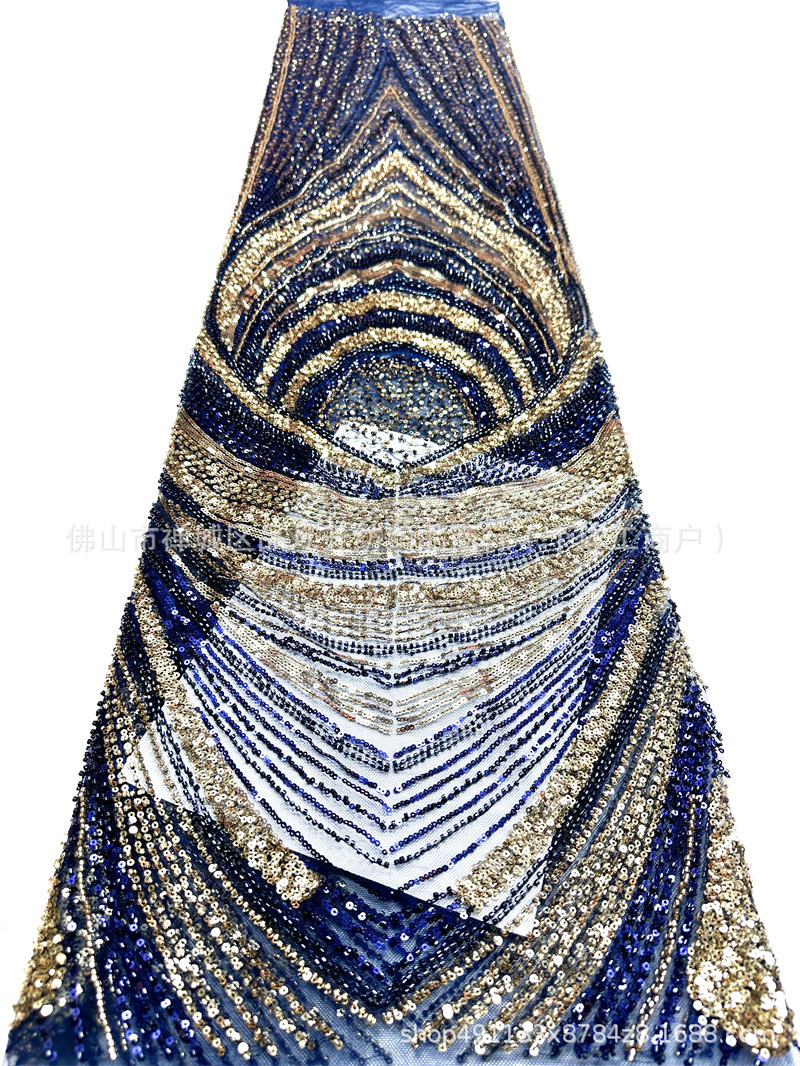 Fabricantes nuevos telas de encaje Gao Ding vestido de boda vestido de noche vestido de moda tela comercio exterior transfronterizo