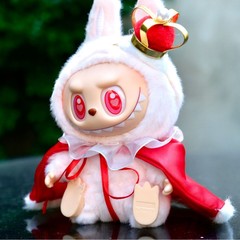 【衣装のみ】キングマント 3点セット ラブブ服 1代目・2代目・3代目 17cm ラブブベビー服人形