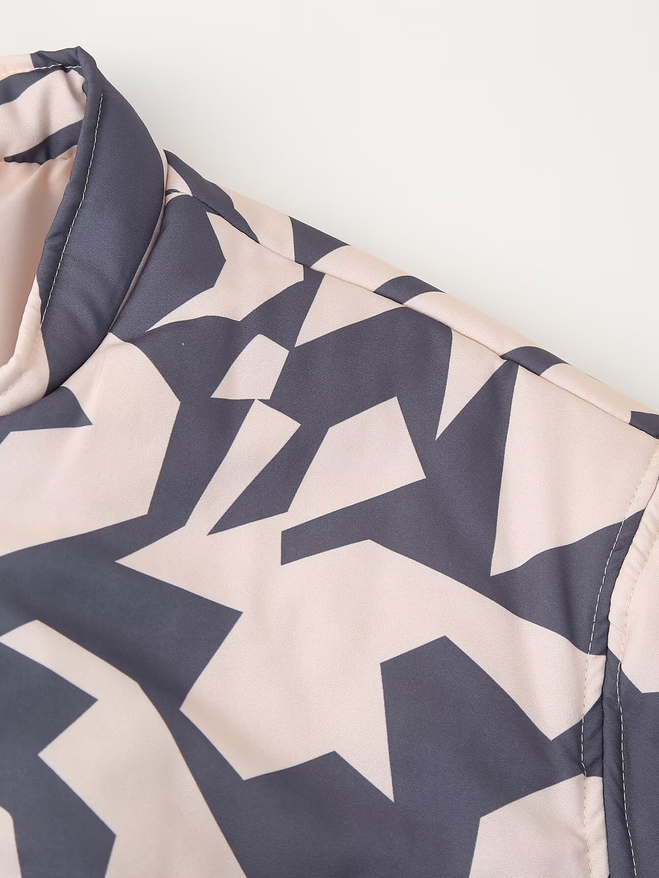 Giacca in cotone con cerniera stampata, nuova moda da strada, autunno/inverno 2024 da donna_voghion.com