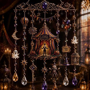�羳�¿� Halloween weird Wind Chime �f�}������ֲ��b�Ʒ