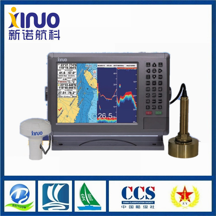 新诺科技XF-1069GF三合一GPS接收机 海图机 鱼探仪