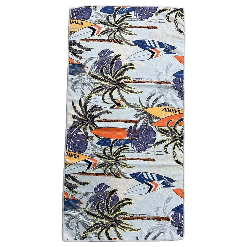 Custom latest beach camping non-stick sand sunscreen absorbent non-slip printed towel lightweight black ant cloth Custom latest beach camping non-stick sand sunscreen absorbent non-slip printed towel lightweight black ant cloth