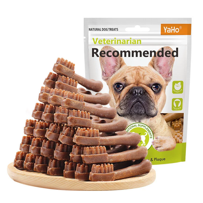 UXian [30 шт.] Палочка для прорезывания зубов для собак, зубная щетка для чистки зубов, прозрачный дыхание, маленькая собака, Тедди, корги, жевательные закуски для собак