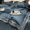 Roman-Blue Gray [High-grade luxury as silk is suitable for naked sleep]