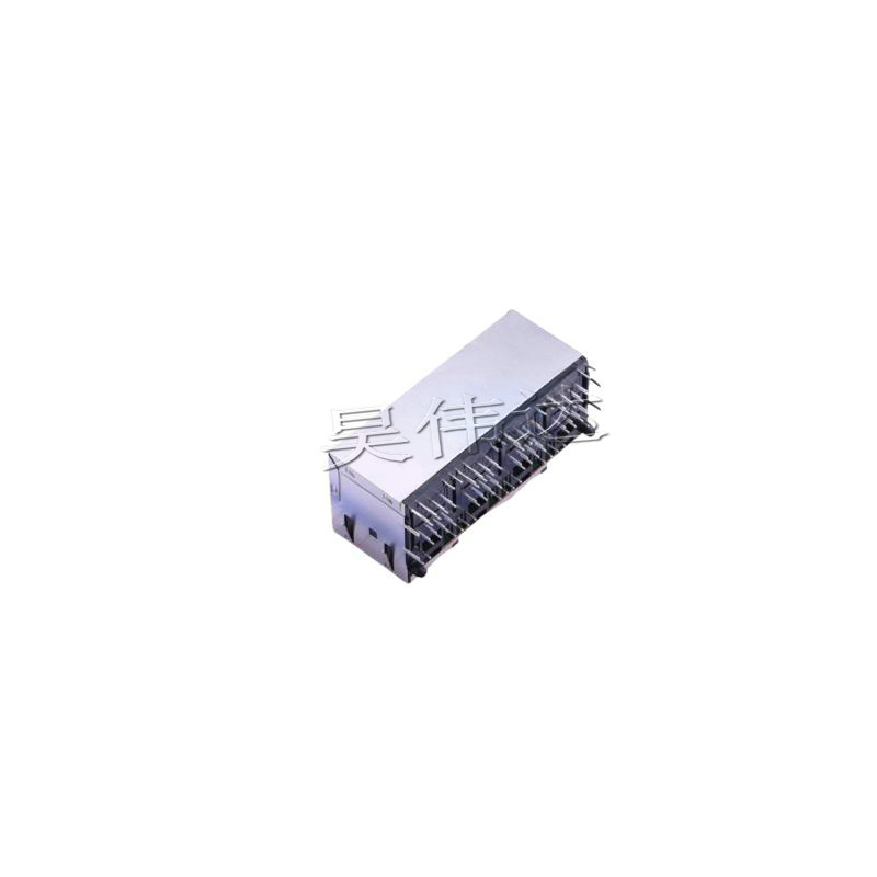 5931-Q-S-K9-2X4-L-a-8C-G 2x 4 Double Layer Eight Port Ethernet RJ45 with LED Connector 5931-Q-S-K9-2X4-L-a-8C-G 2x 4 Double Layer Eight Port Ethernet RJ45 with LED Connector