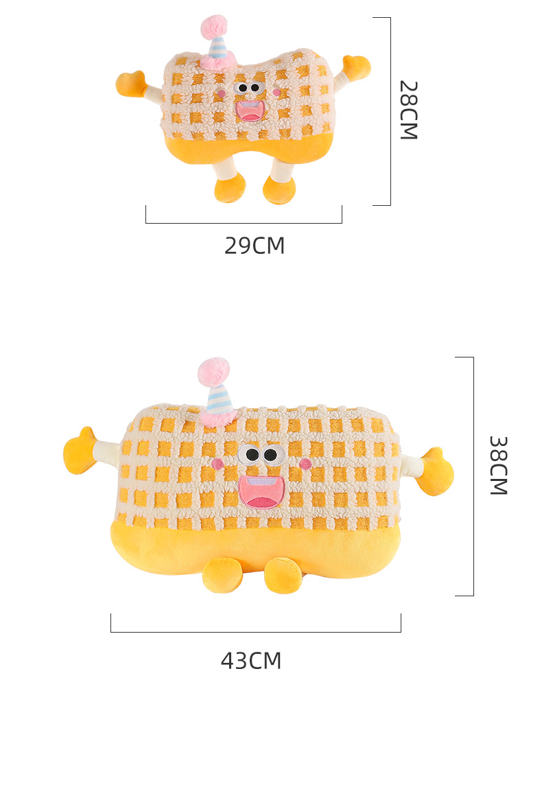 Cartoon car lumbar support, creative and cute car lumbar cushion for girls, car pillow and lumbar support, car interior accessories for women