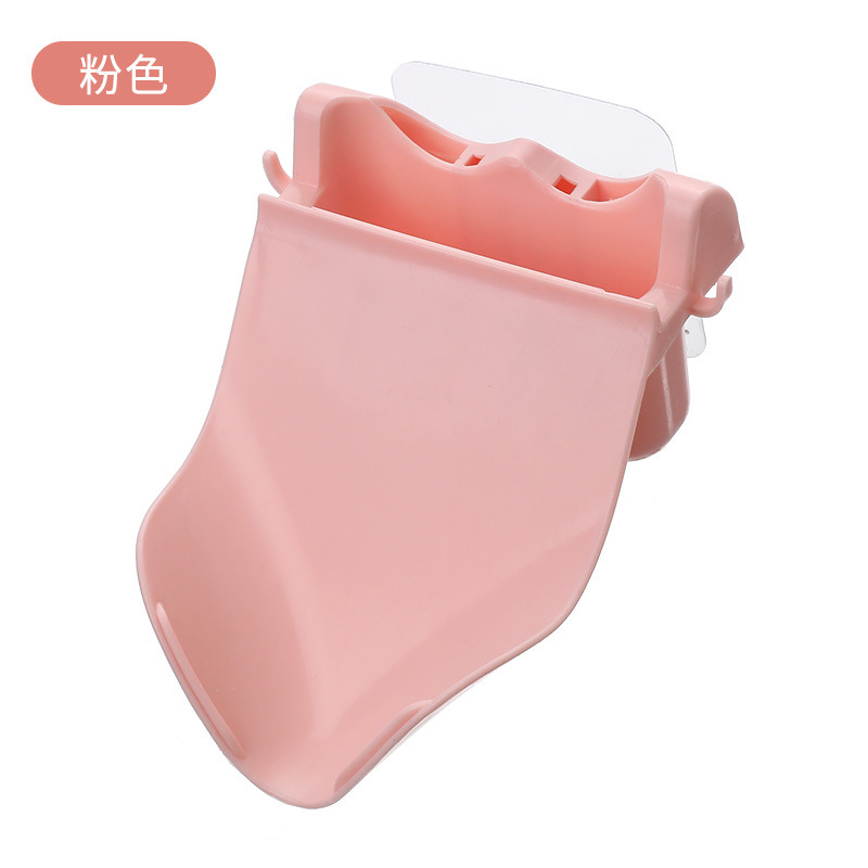 Caja de jabón con soporte para teléfono móvil rack de drenaje caja de jabón de almacenamiento rack de drenaje sin costuras pegatina gancho caja de jabón