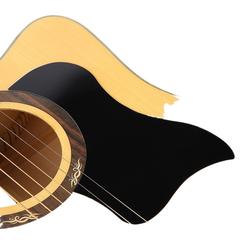 Folk guardia de guitarra clásica de 38 pulgadas de 39 pulgadas de 40 pulgadas de 41 pulgadas tablero de la guardia de la cuerda de exploración de protección pegatina panel de guitarra resistente a los arañazos