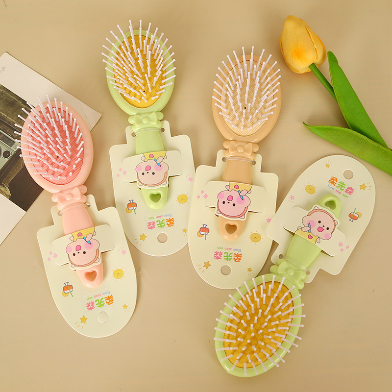 新商品のキャンディー色のエアクッションの美容櫛の少女のかわいい女の子の携帯の小さい櫛のエアバッグは櫛の卸売りをマッサージします。|undefined