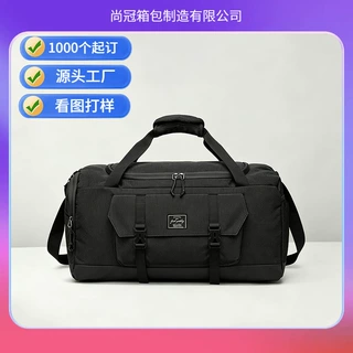 【免费设计效果图】跨境定制logo瑜伽包运动健身包手提行李包袋