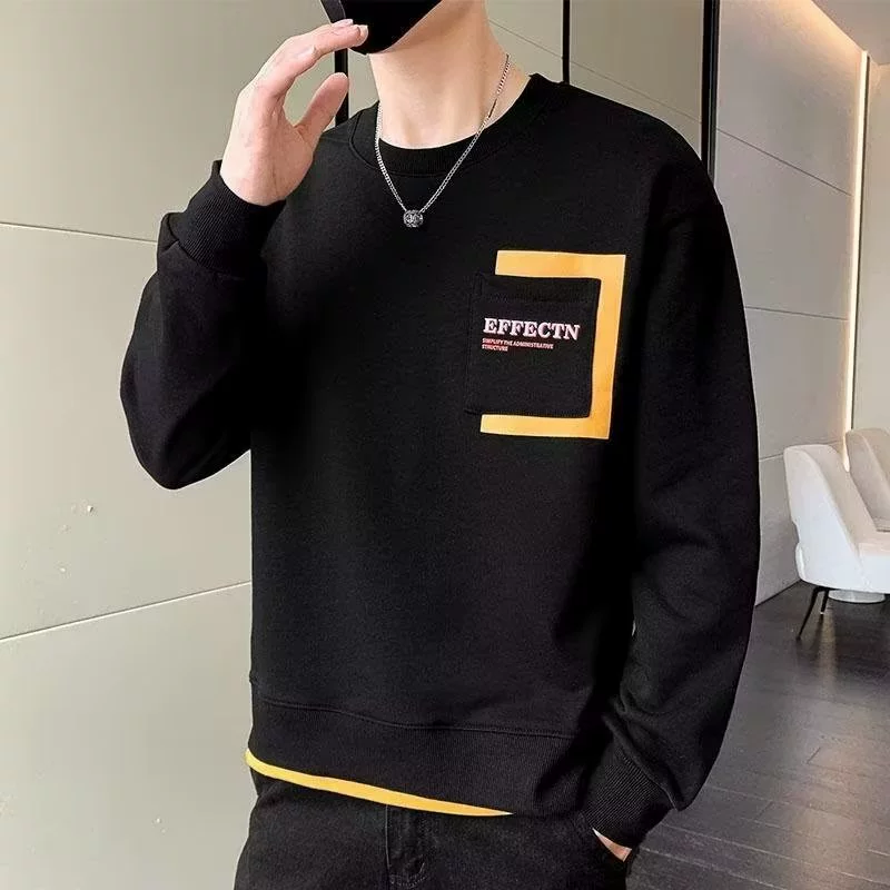 2024 Новый свитер весна и осень для мужчин