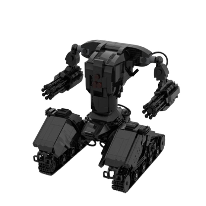 Mecha Tank Construction Toy Building Blocks Educational Model_voghion.com
