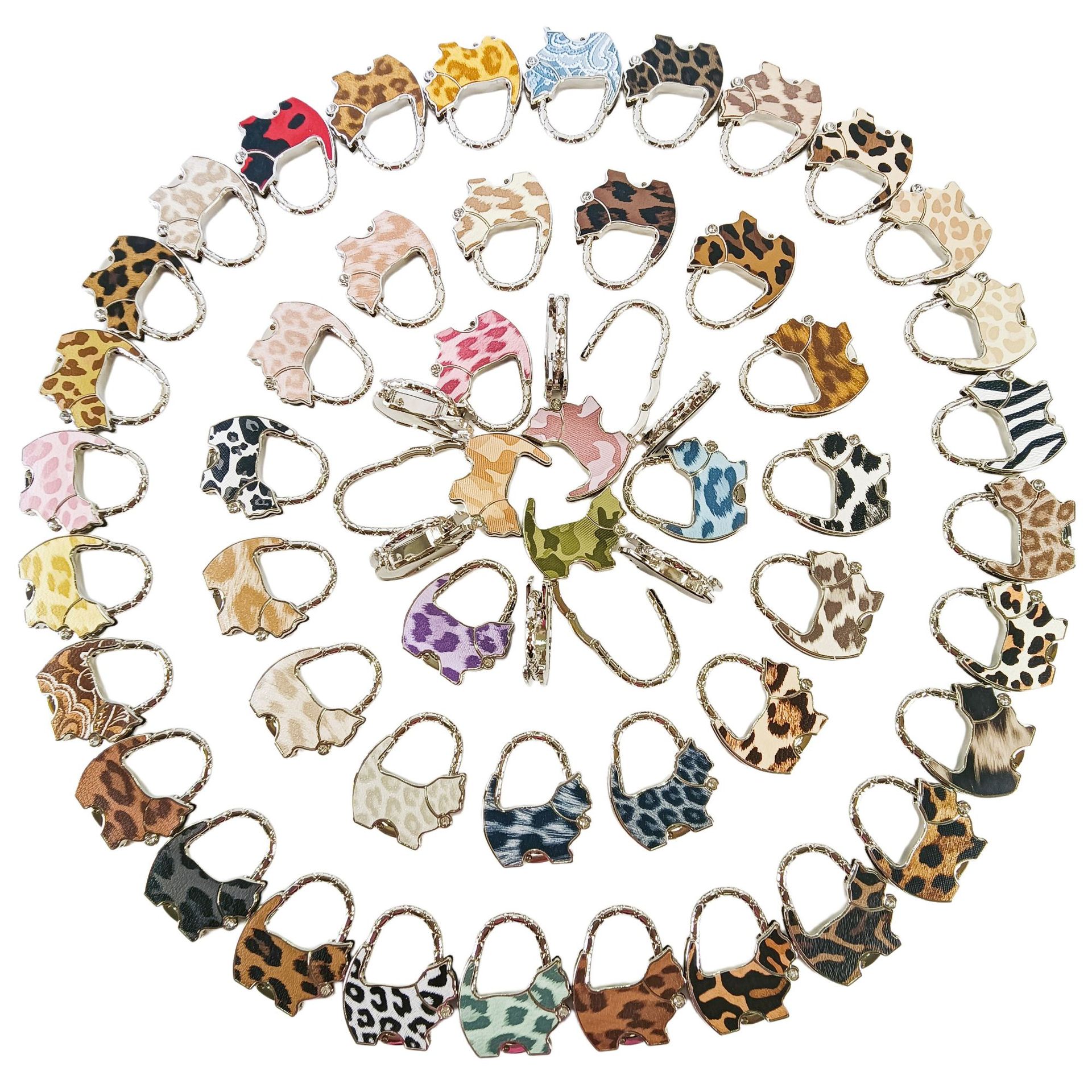 Fat Cat Bag Hook Portable Handbag Hanger For Table Accessories_voghion.com