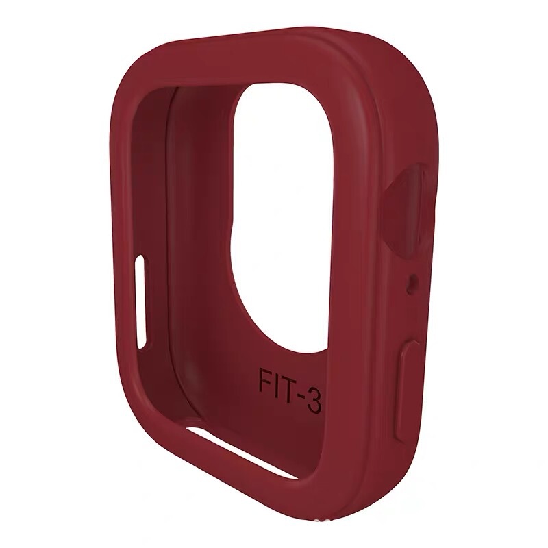 适用华为手表fit4保护壳FIT3手表半包硅胶运动手表保护不伤表软壳|undefined