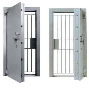 Large High-End Bank Vault Doors, Stainless Steel Vault Doors, Bank Security Doors, Jewelry Store Security Doors
