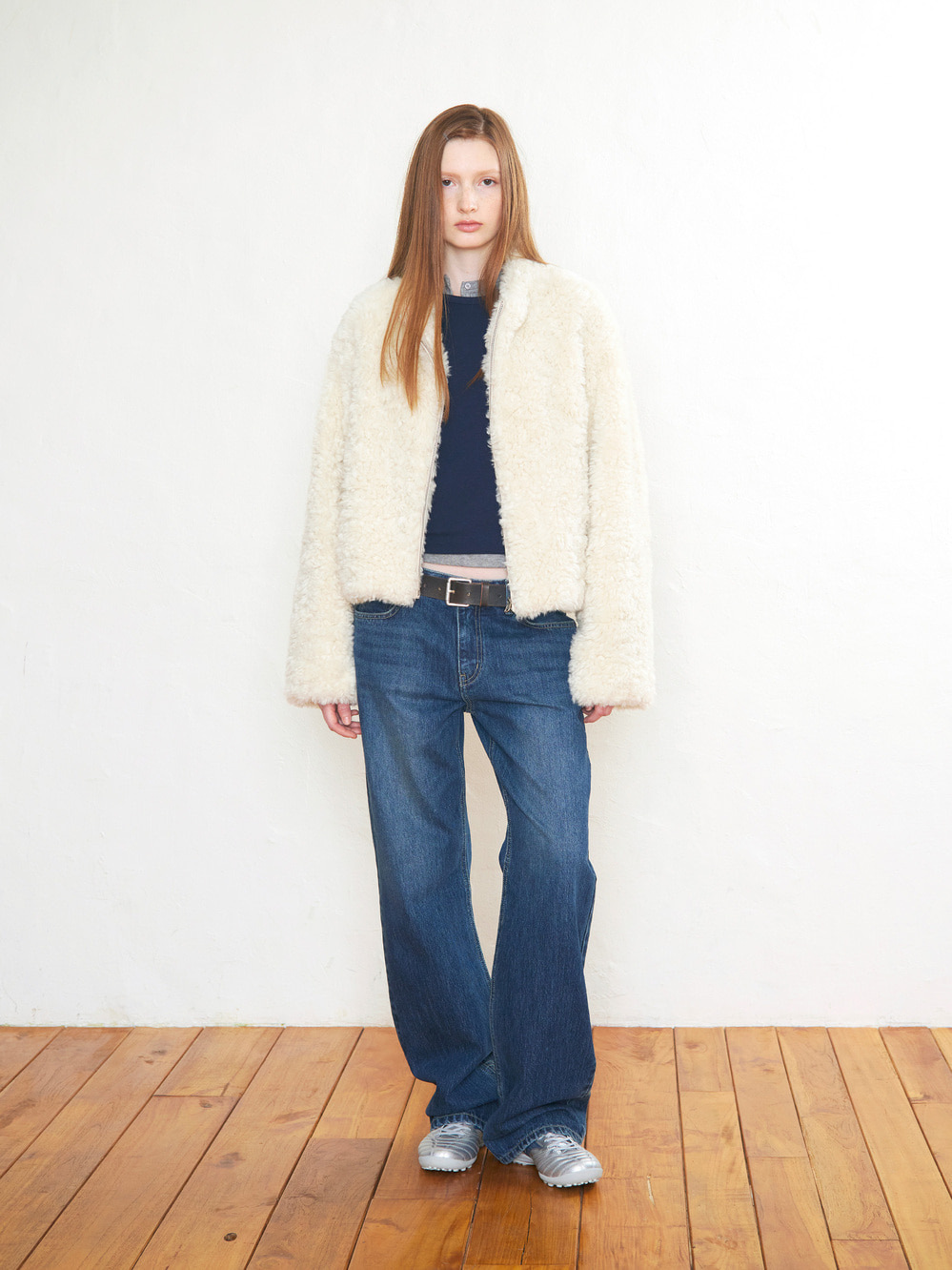 Winter warm velvet jacket with zipper, (Physicals), oversize