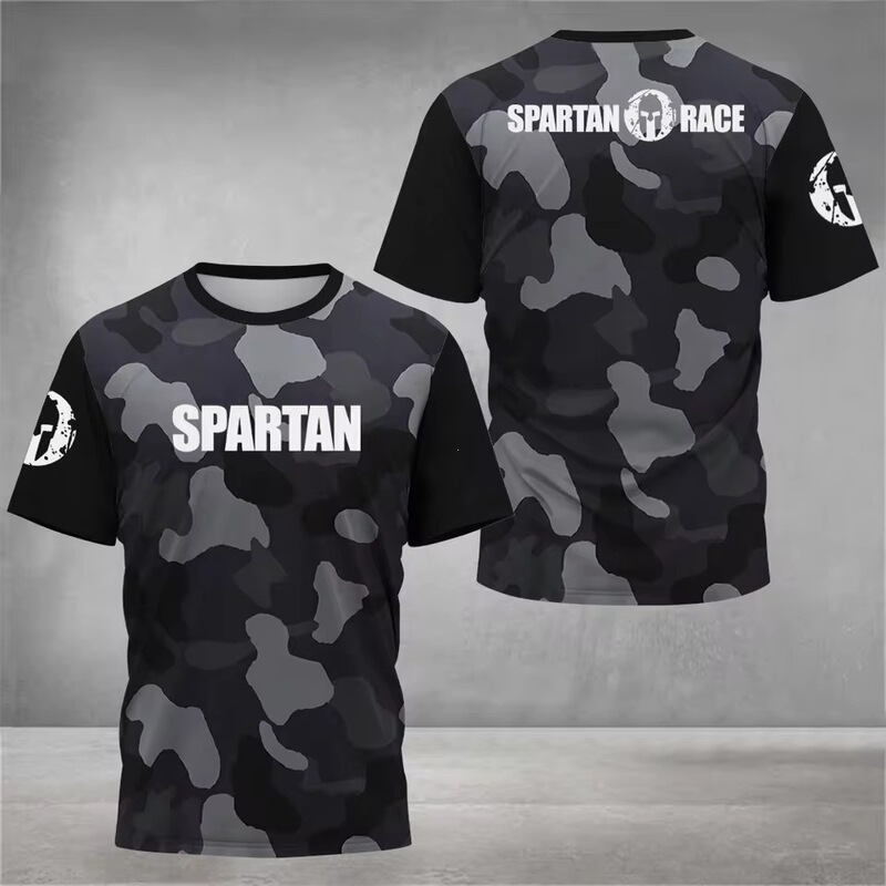 2025 New Spartan Graphic 3D Printed T-Shirt Men's Gym Fitness Compression Short Sleeve T-Shirt Breathable O-Neck T-Shirt 2025 New Spartan Graphic 3D Printed T-Shirt Men's Gym Fitness Compression Short Sleeve T-Shirt Breathable O-Neck T-Shirt