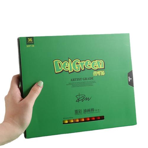 Dankelin Heavy Color Oil Paint Stick Set Heavy Color Stick Children's Kindergarten Super Soft Oil Paint Stick Single Refill