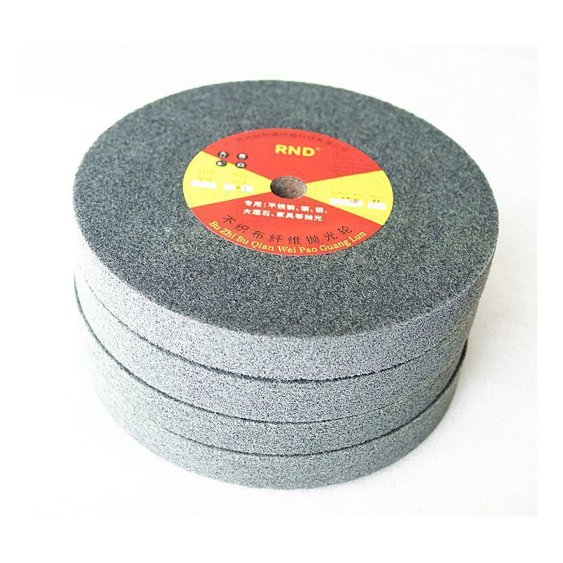 200X25纤维抛光轮尼龙轮不锈钢金属拉丝研磨轮工厂直销速卖通