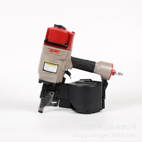 Nailing pneumatic coil nail gun CN55CN70CN80 packaging box nailing wood products pallet nailer threaded polished rod nailer