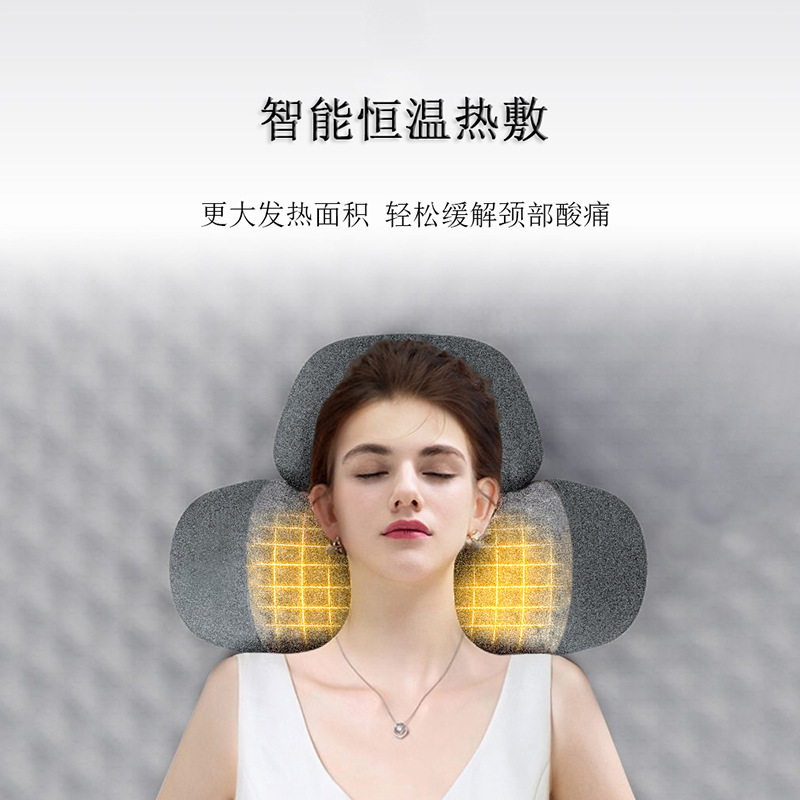 頸椎マッサージ枕、睡眠補助枕、睡眠枕、頸椎枕、睡眠専用振動加熱、工場直販|undefined