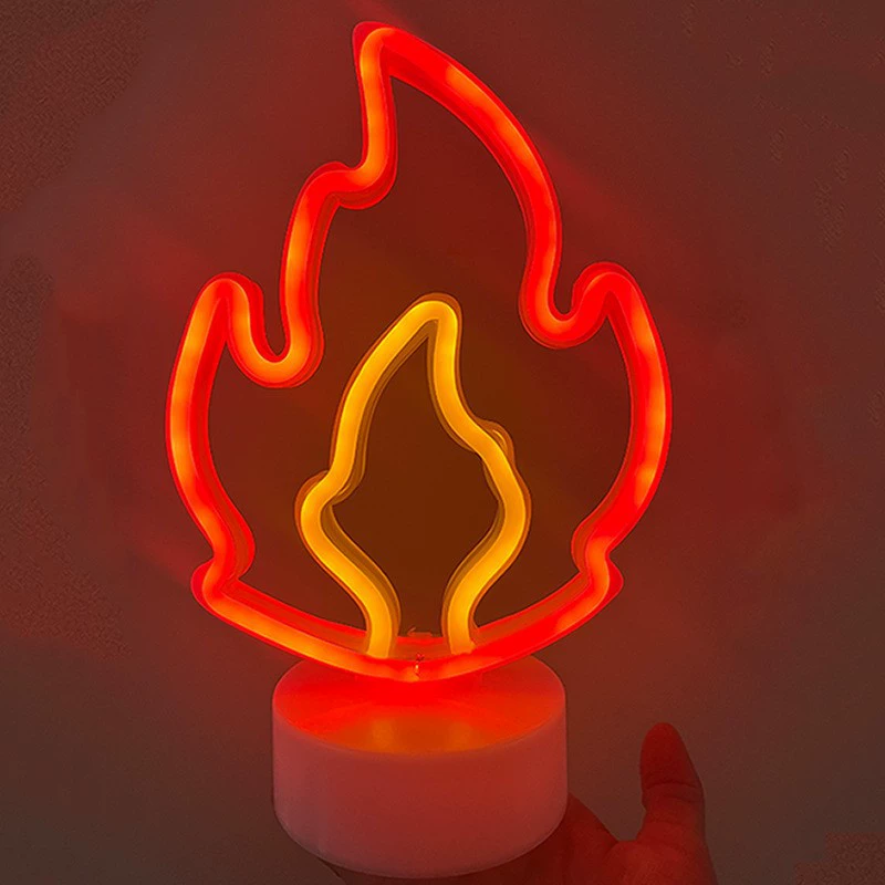 Новый неоновой формы свет рождественский подарок Феникс Единорог Радуга USB маленькая настольная подсветка LED неоновый свет
