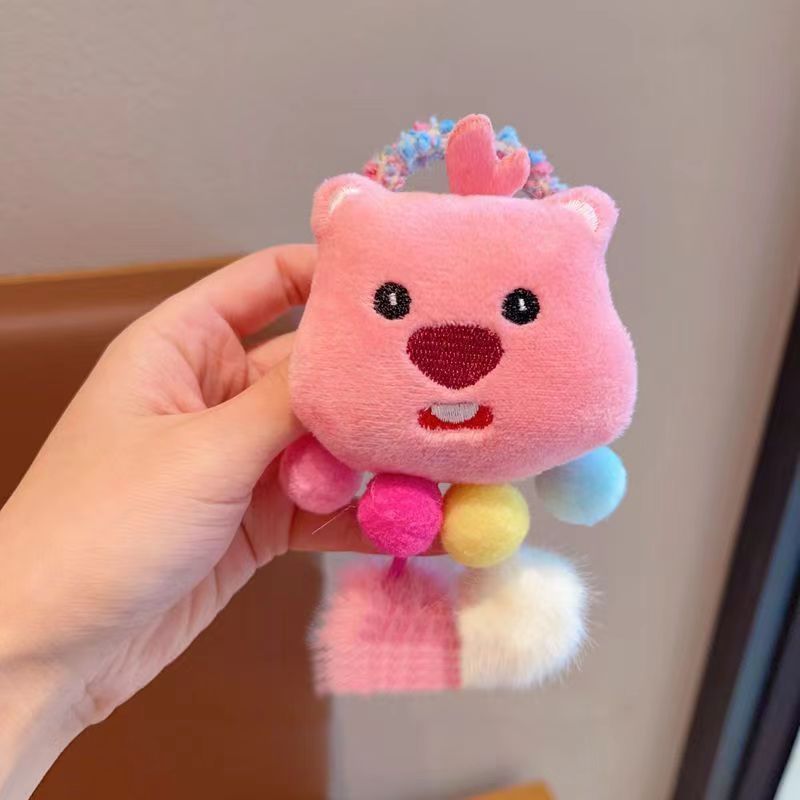 クロミヘアバンド子供用ヘッドバンドかわいいサンリオウール漫画ゴムバンド女の子ポニーテールボールヘアアクセサリー|undefined