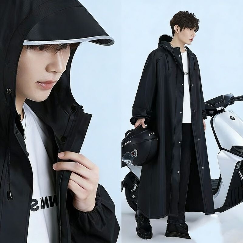 Men's Rainproof Full-Body 2026 New Raincoat, Versatile Heavy Rain Raincoat for Office Workers and Students, High-Quality Oxford Cloth Raincoat Men's Rainproof Full-Body 2026 New Raincoat, Versatile Heavy Rain Raincoat for Office Workers and Students, High-Quality Oxford Cloth Raincoat