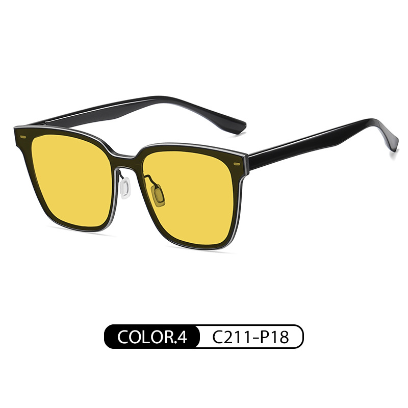 Nuevas gafas de sol mujeres GM gafas de sol de aluminio magnesio de dos colores gafas polarizadas hombres BM7701 protección solar gafas de sol de una sola pieza al por mayor