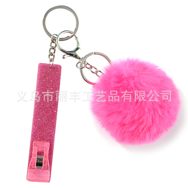 Revisor de tarjetas transfronterizo sin contacto Spot extractor de tarjetas de uñas largas Llavero extractor de tarjetas de combustible