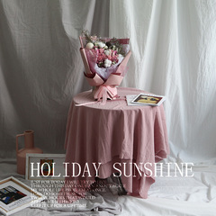 Internet celebrity photo background cloth ins white cloth pose photography pure white cotton Nordic tablecloth manicure food props