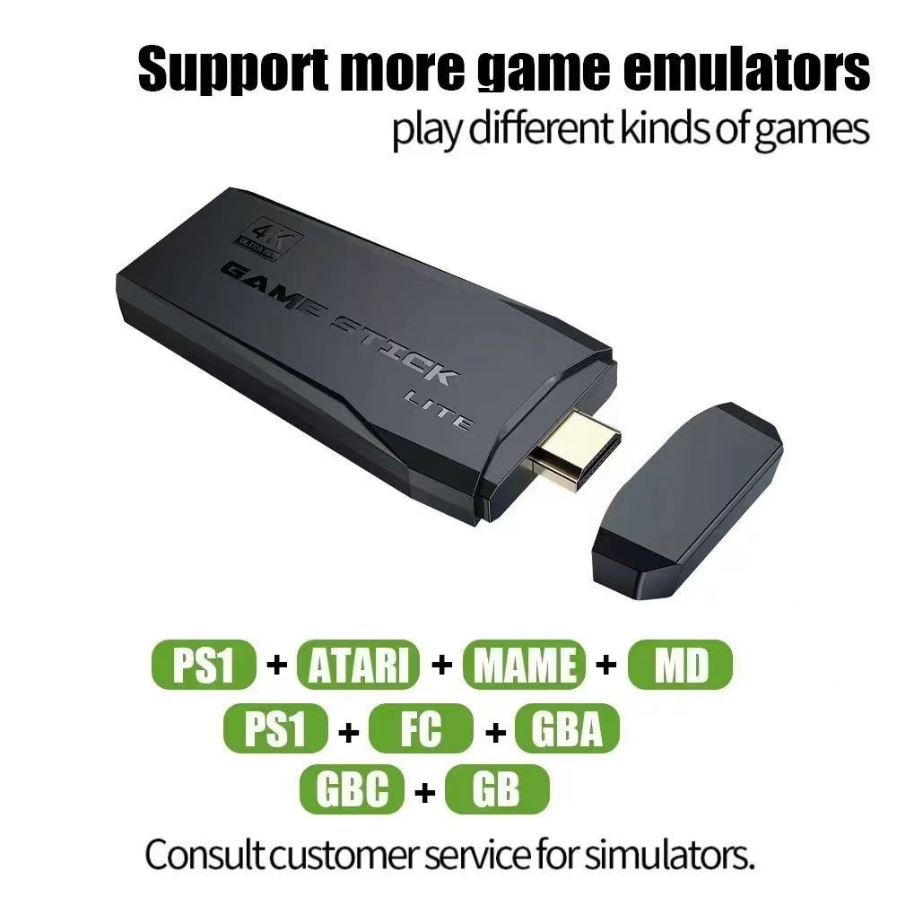 Consola juegos doble mini 2.4g transfronteriza hdmi alta finición, clásica nostálgica m8