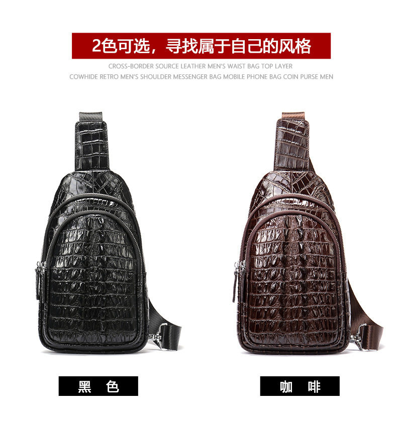 Túi đeo chéo nam đeo ngực da bò lớp đầu 17×5×30,5 cm — 20202 màu đen, 698 màu đen, Cà phê 698, 9011 màu đen chi tiết 78