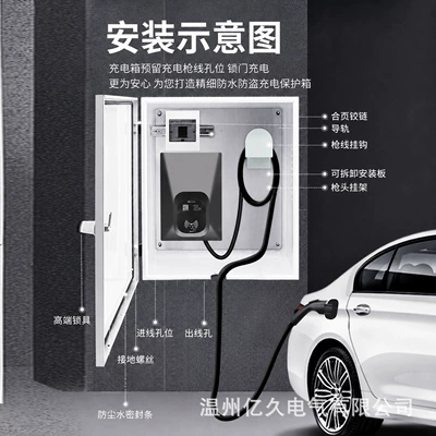 Other Automotive Safety Supplies, Outdoor Wall-Mounted Rainproof Cover Column Type