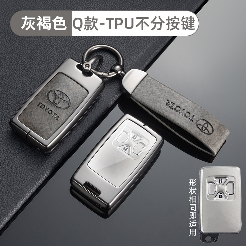 [toyota q tpu does not distinguish buttons - bronze gray] shell + ring crescent buckle