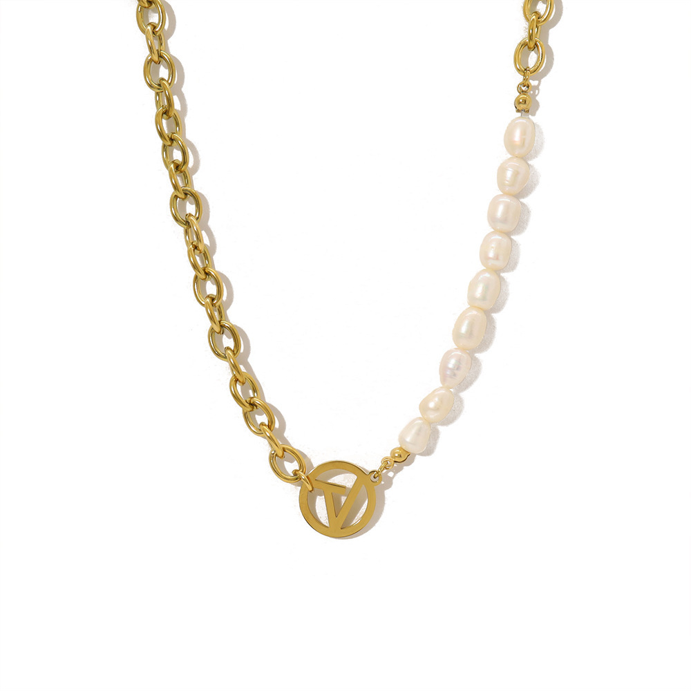 Oferta especial experiencia europea y americana joyería de acero titanio vacío galvanoplastia no decoloración no alérgica joyería pendientes collar fábrica al por mayor