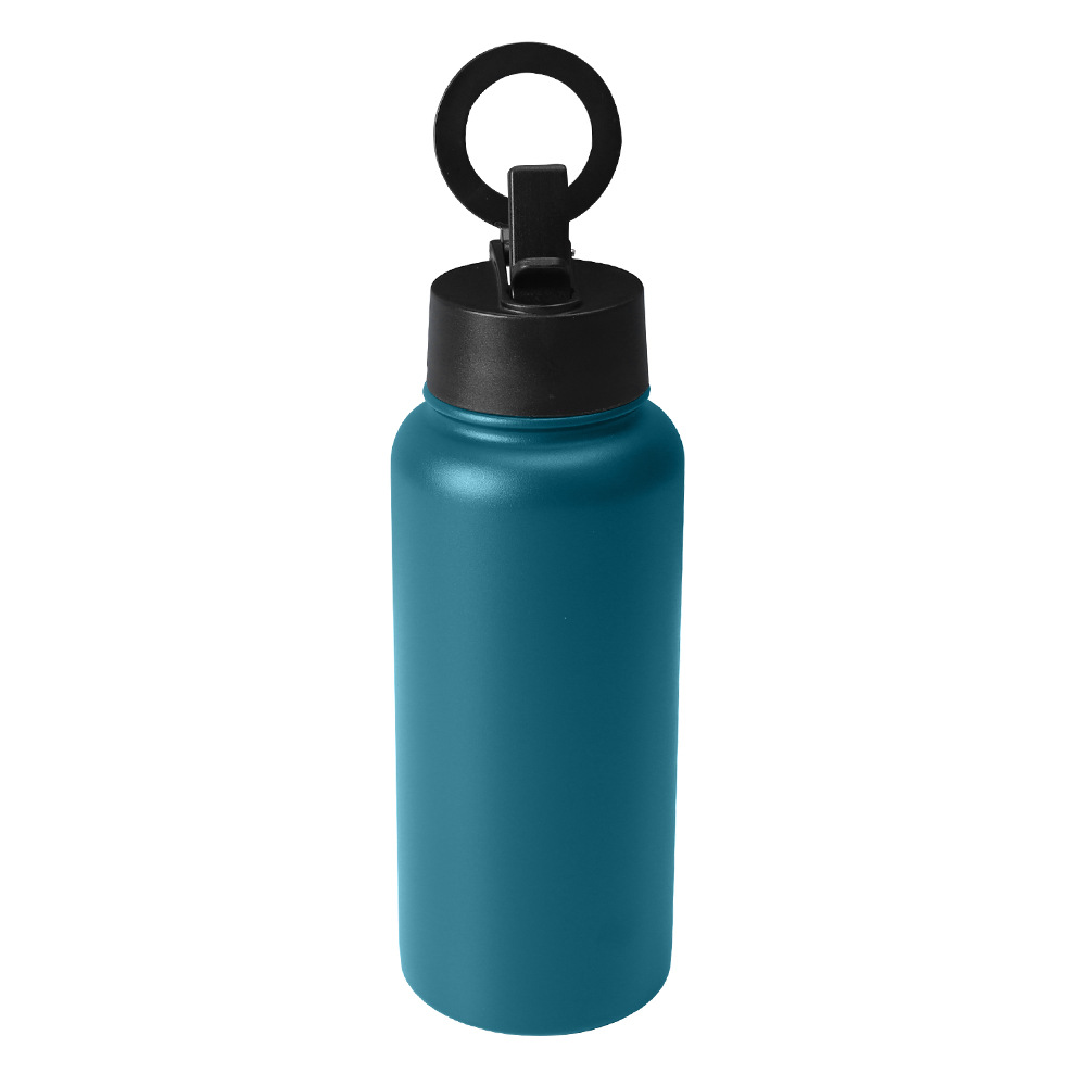 Amazon teléfono móvil transfronterizo imán 32oz taza espacial 304 taza de vacío de boca ancha botella deportiva de gran capacidad
